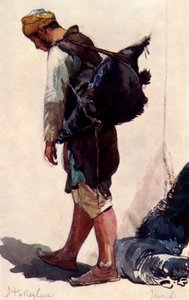Water-Carrier Standing Figure by John Fulleylove
