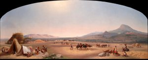 Harvesters on the Roman Campagna by John Gadsby Chapman