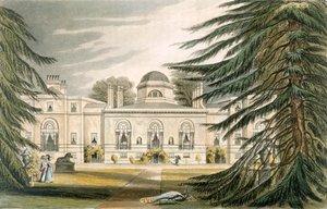 Garden Front of Chiswick House by John Gendall