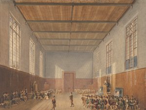 The Hall, Rugby School by John Gendall