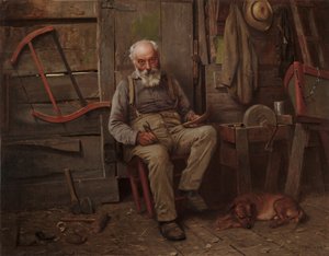 Boat Builder by John George Brown