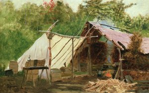 Camp in the Maine Wood, No.3