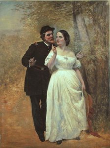 Courting by John George Brown