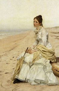 Longing for William by John George Brown