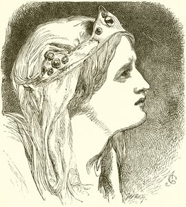 Cordelia by John Gilbert