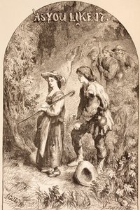 Illustration for As You Like It, from 