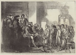 King Alfred the Great teaching the Anglo-Saxon Youth by John Gilbert