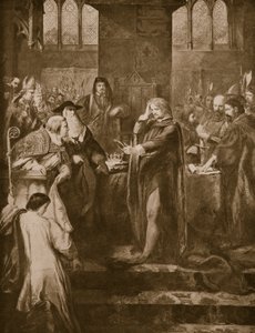 King Richard II Resigning the Crown to His Cousin Bolingbroke by John Gilbert