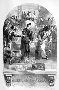 Merchant of Venice by John Gilbert