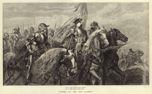 With all their banners bravely spread by John Gilbert