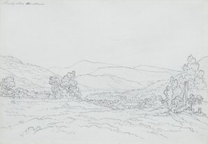 Llantysilio Mountain, Wales by John Glover