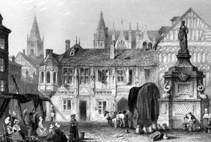 Palace of the Duke of Bedford, Rouen, France, 19th century