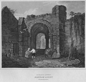 Entrance Gateway - Hexham Abbey, Northumberland, 1814