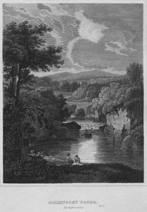 Gillknocky Tower, Dunfrieshire, 1814 by John Greig