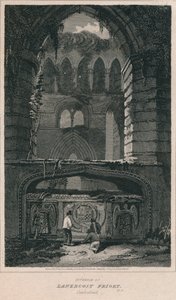 Interior of Lanercost Priory, Cumberland, 1814