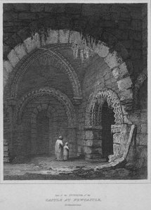 Part of the Interior of the Castle at Newcastle, Northumberland, 1814