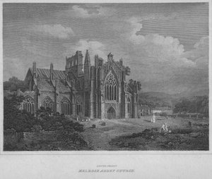 South Front - Melrose Abbey Church