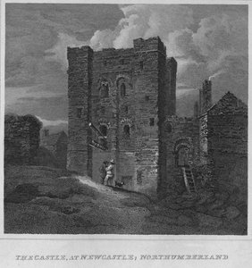 The Castle, at Newcastle, Northumberland