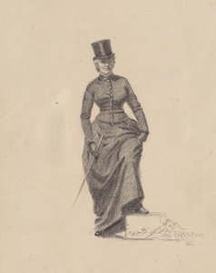 Lady with a Riding Crop by John Haberle