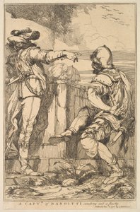A Captain of Banditti Sending Out a Party, December 8, 1778