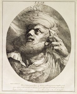 Lear, from King Lear, Act III, Scene 3 by John Hamilton Mortimer