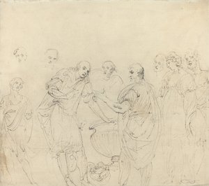 Mucius Scaevola by John Hamilton Mortimer