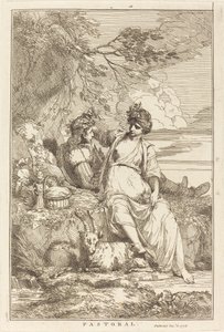 Pastoral by John Hamilton Mortimer