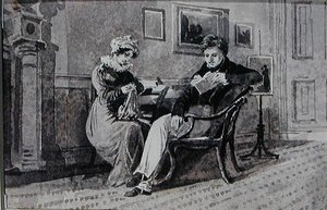A Couple in their Living Room by John Harden