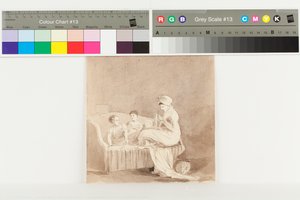 A Mother Sewing