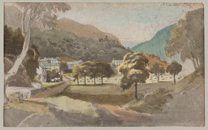 Fields Outside Brathay, 1812 by John Harden