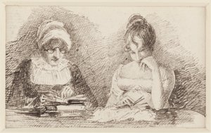 Jessy & Mrs H, 1806 by John Harden
