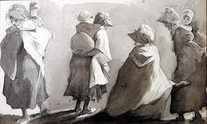 Mothers Carrying their Children by John Harden
