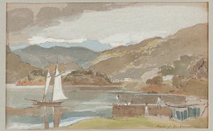 Sailing on Windermere, 1810