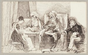 Sick and resting, 1824 by John Harden