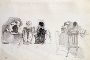 Two Seated Groups by John Harden