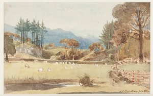 View to Langdale, Lake District, Cumbria, 1831