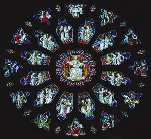 West rose window by John Hardman