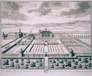South Prospect of Shobdon Court, Herefordshire, the Seat of Sir James Bateman by John Harris