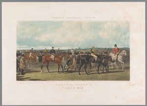 Return After the Horse Race (Plate 4) (Fores National Sports)