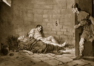 Imprisonment and Death of Dukes Erik and Valdemar by John Harris Valda