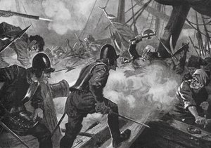 The Battle of Lepanto by John Harris Valda