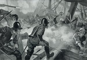 The Battle of Lepanto by John Harris Valda