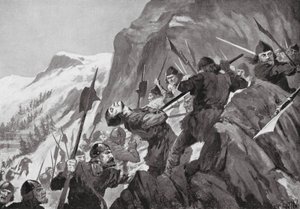 The Battle of Morgarten by John Harris Valda