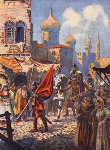 The Return of Ivan the Terrible to Moscow after the Conquest of Kazan by John Harris Valda