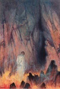 The spirit of humanity passing into the unknown by John Harris Valda