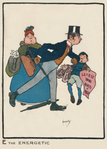 E the Energetic / J. Hassall / Drawing, 1903 by John Hassall