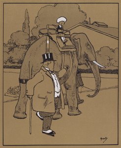 He called the elephant a dumb beast, or something by John Hassall