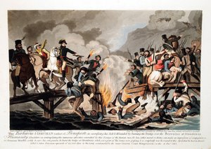 French Army Crossing the Berezina in November 1812