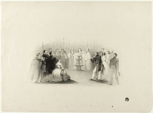 Christening of Edward VII by John Hayter