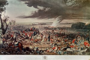 The Field of Waterloo as it Appeared the Morning after the Memorable Battle of the 18th June 1815